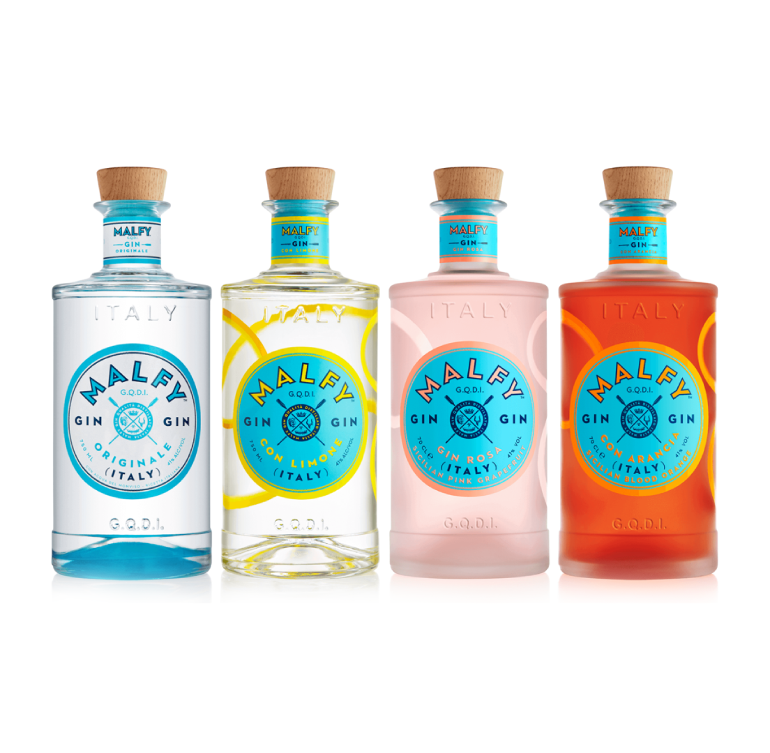Malfy Gin (Originale - Rosa - Arancia - Limone)