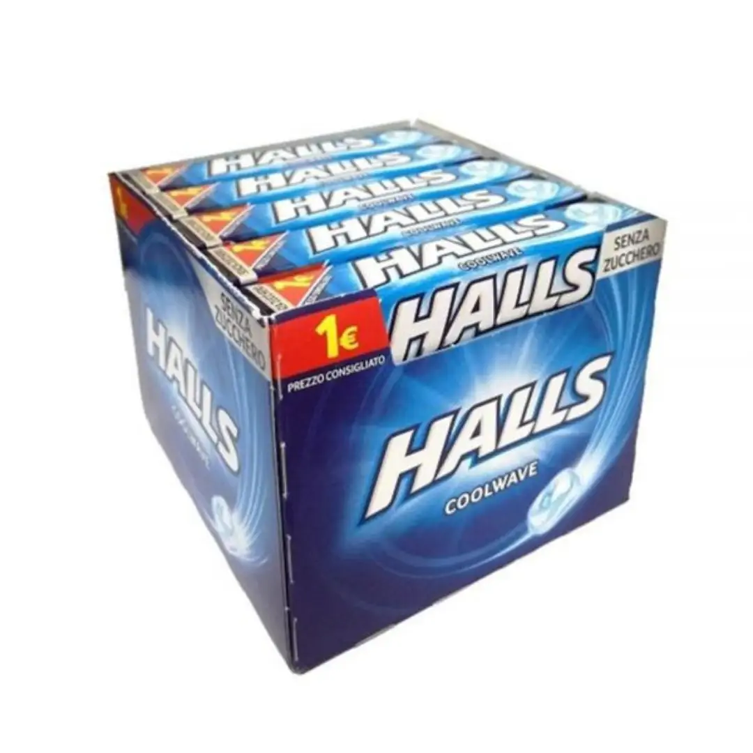 Halls (Original Blu - Extra Forte Nera - Miele e Limone)